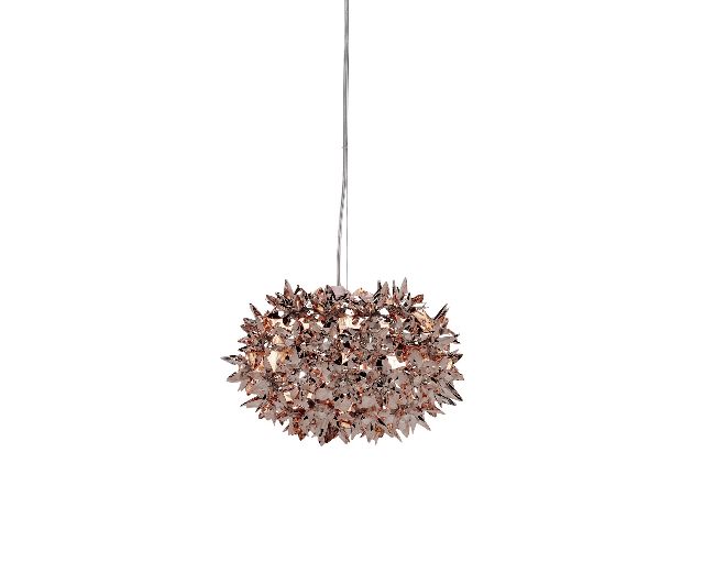 Lampada sospensione bloom bronzo
