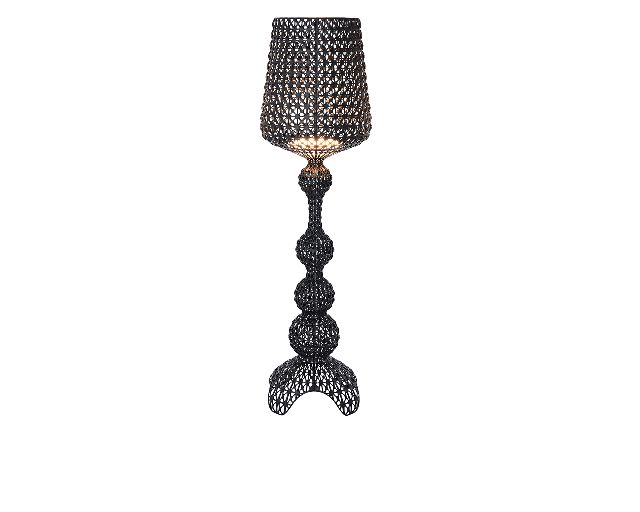 Lampada Kabuki Nera Con Dimmer Kartell