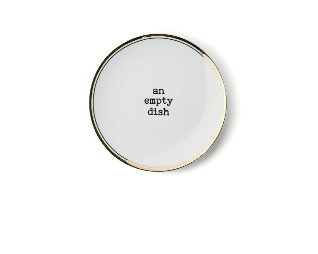 Fruit plate la tavola scomposta porcelain an empty dish