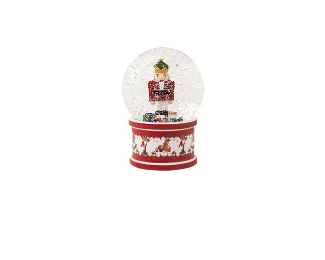 Idea regalo natale palla di neve christmas toys porcellana grande