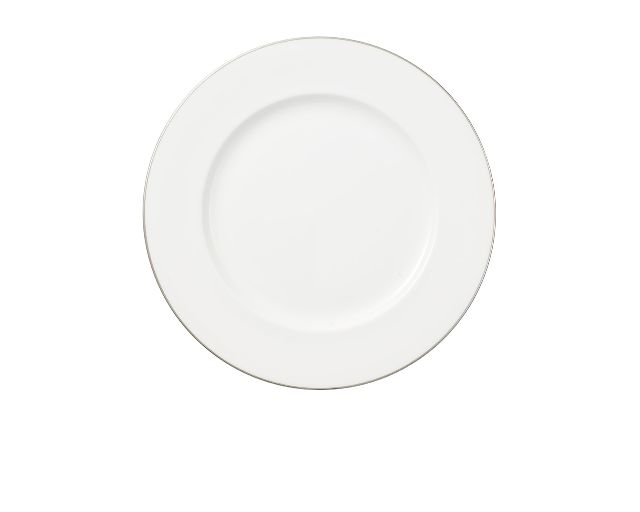 Platter anmut platinum n.1 porcelain round