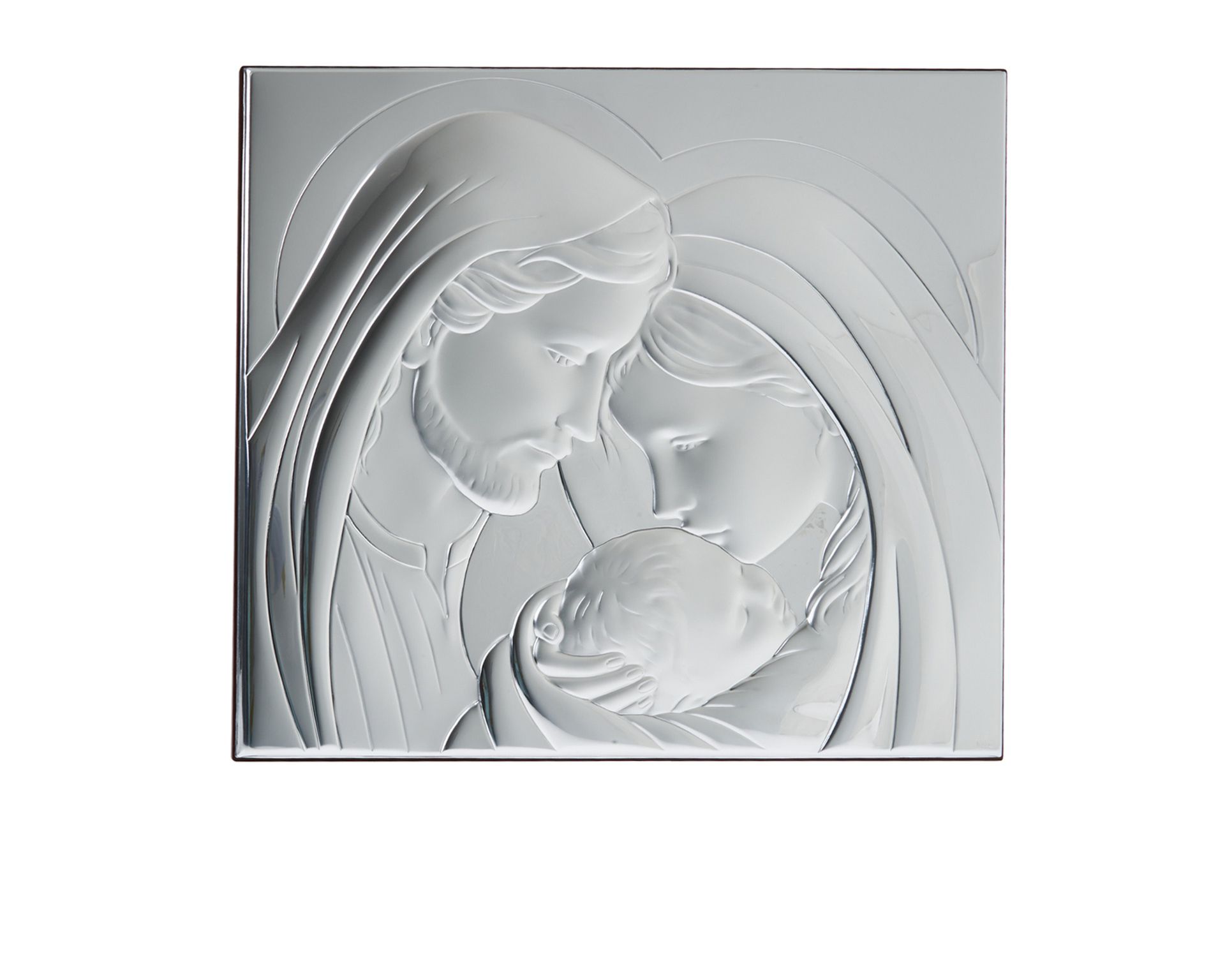 Holy Family Pvd Silver Selezione Zanolli