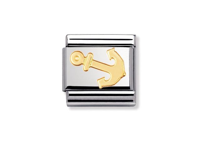 Ancora composable acciaio e oro
