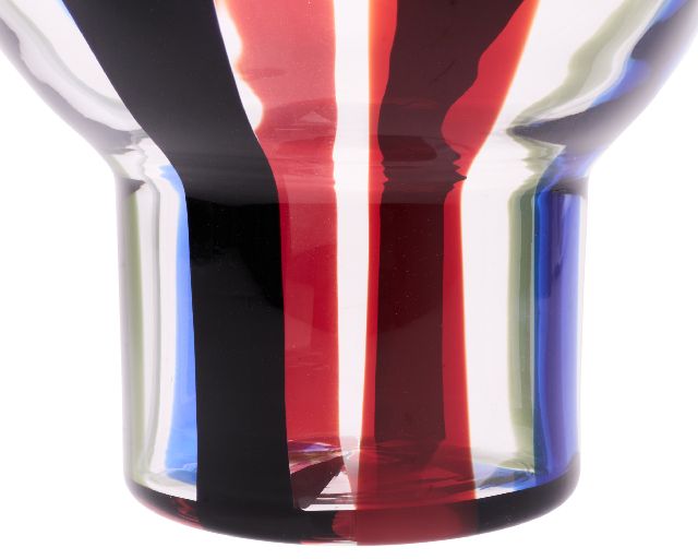 Vase Kukinto Murano Glass Venini