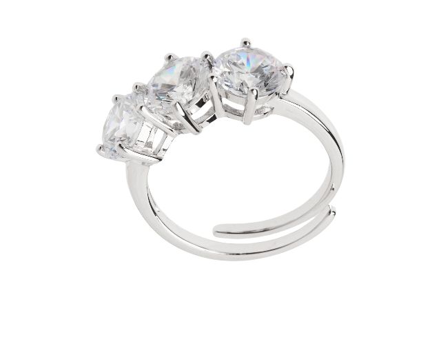 Anello argento con cubic zirconia