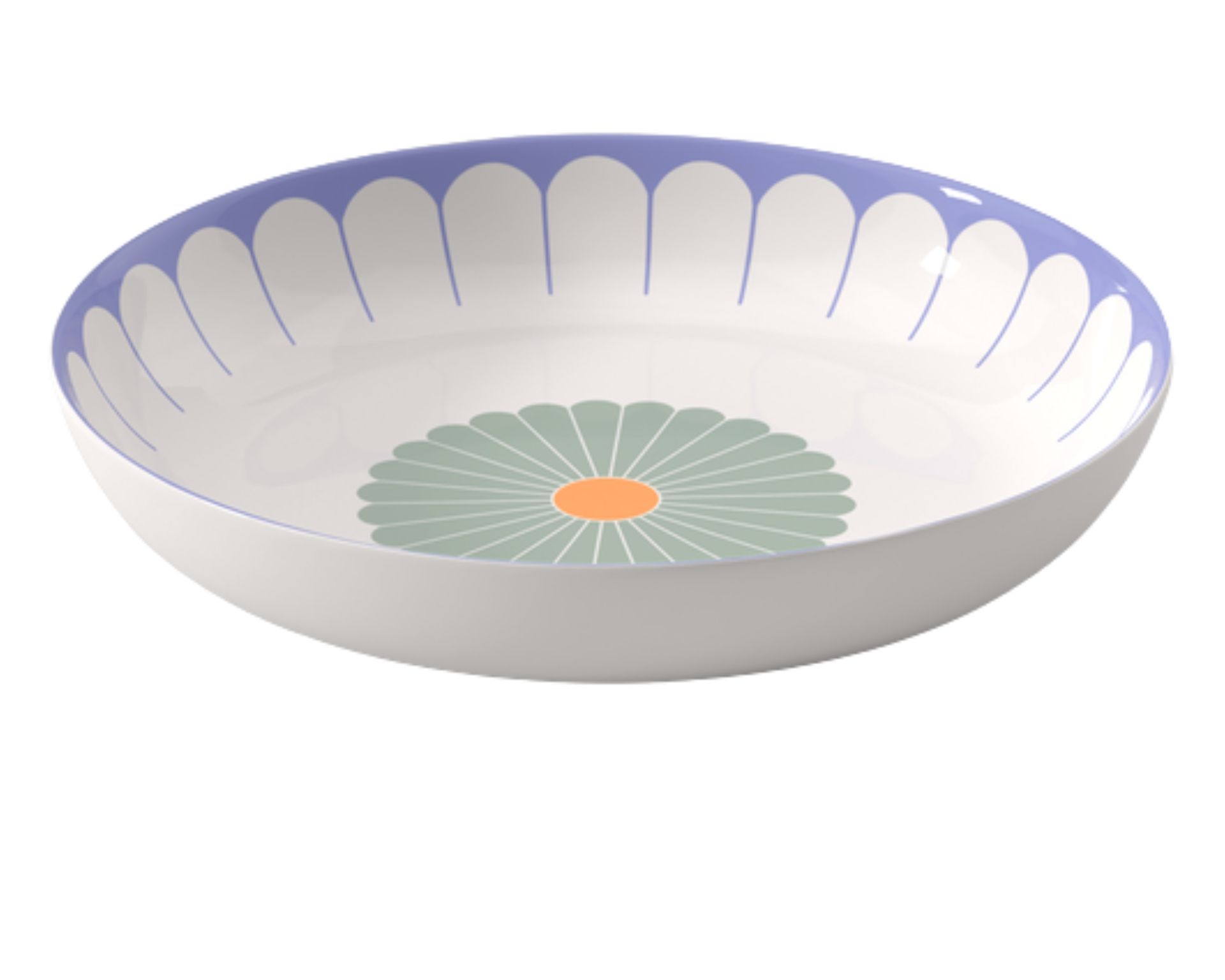 Salad Bowl Fleur Couleur Porcelain Villeroy E Boch