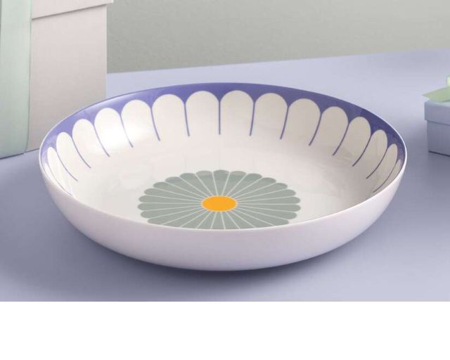 Salad Bowl Fleur Couleur Porcelain Villeroy E Boch