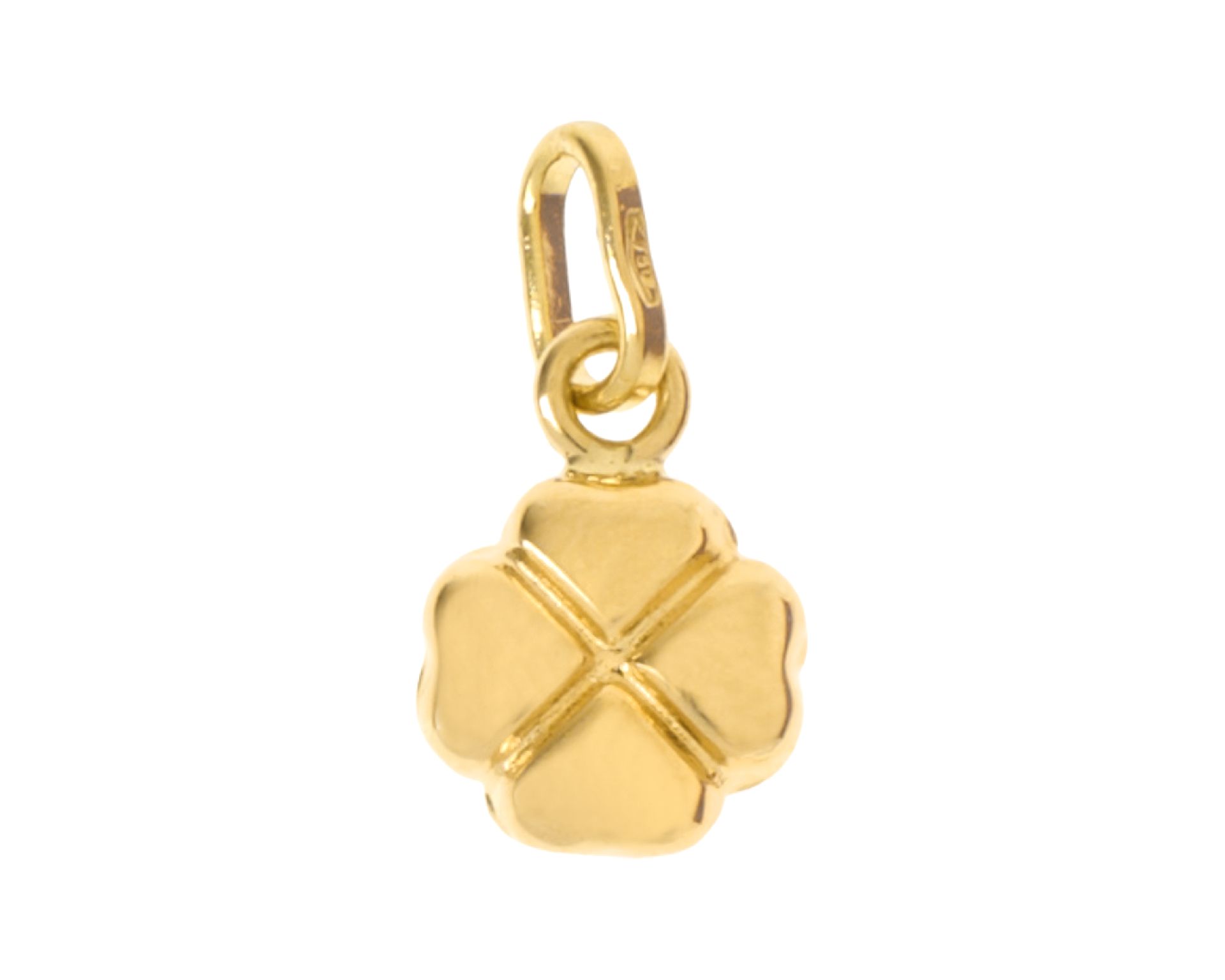 Pendant Four Leaf Clover Gold 750 Selezione Zanolli