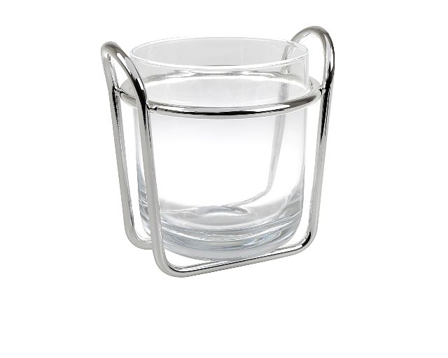 Ice bucket silver plated