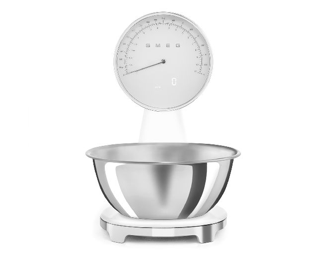 Bilancia da cucina 50's style bianco