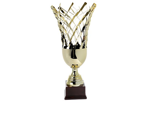 Cup with plastic base