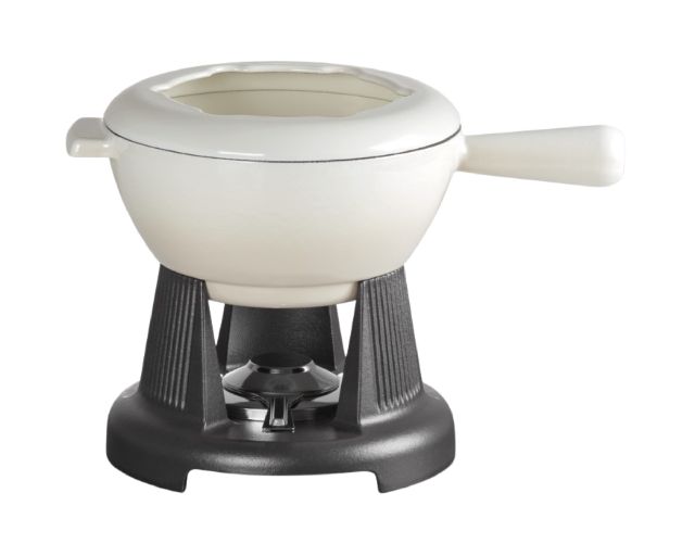 Set Fonduta Savoiarda Ghisa Meringue Le Creuset