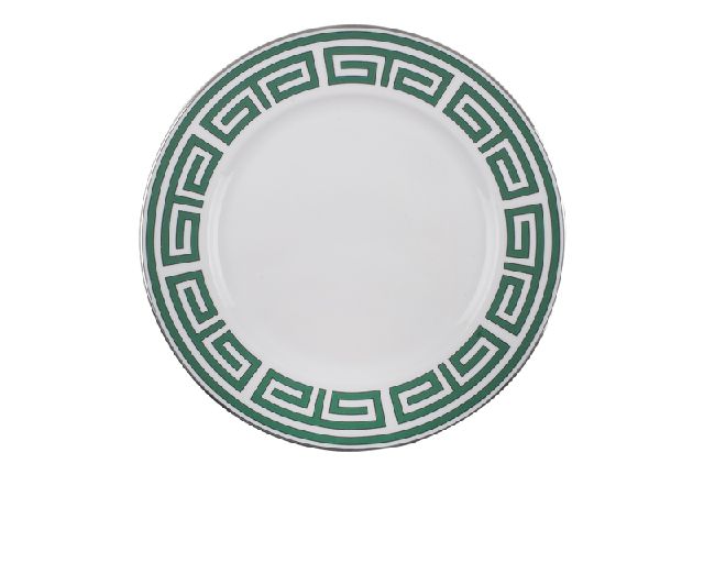 Dinner plate labirinto smeraldo porcelain