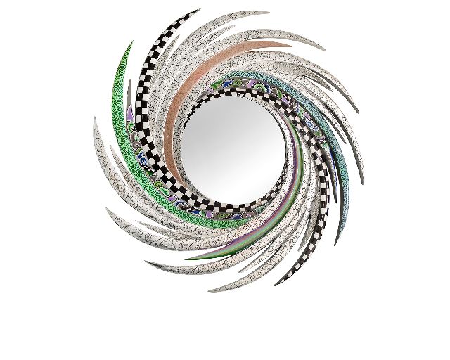 Specchio new energy dipinto a mano