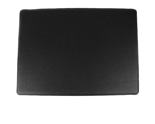Sottomano table pelle nera