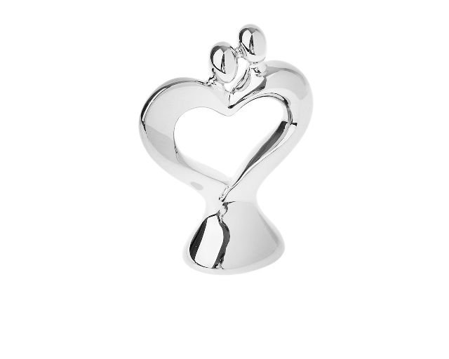 Statuina coppia cuore