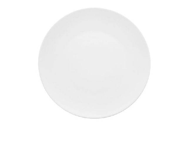 Dinner plate tac gropius bianco porcelain