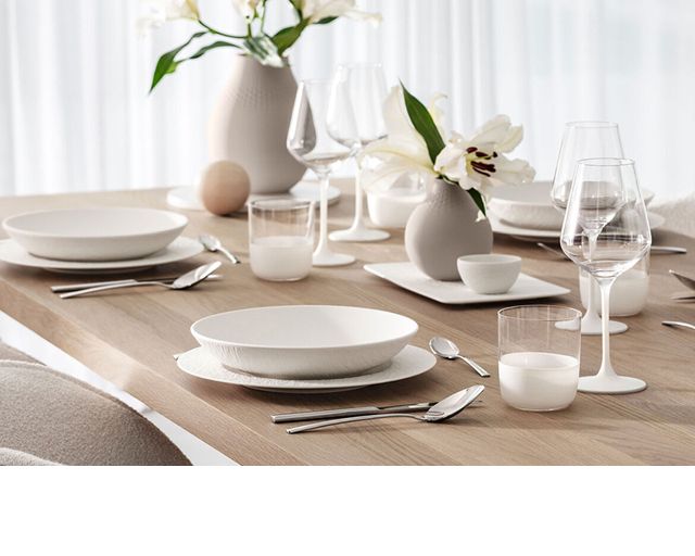Set Bicchieri Manufacture Rock Bianco Cristallo 4 Pezzi Per Vino Rosso Villeroy E Boch