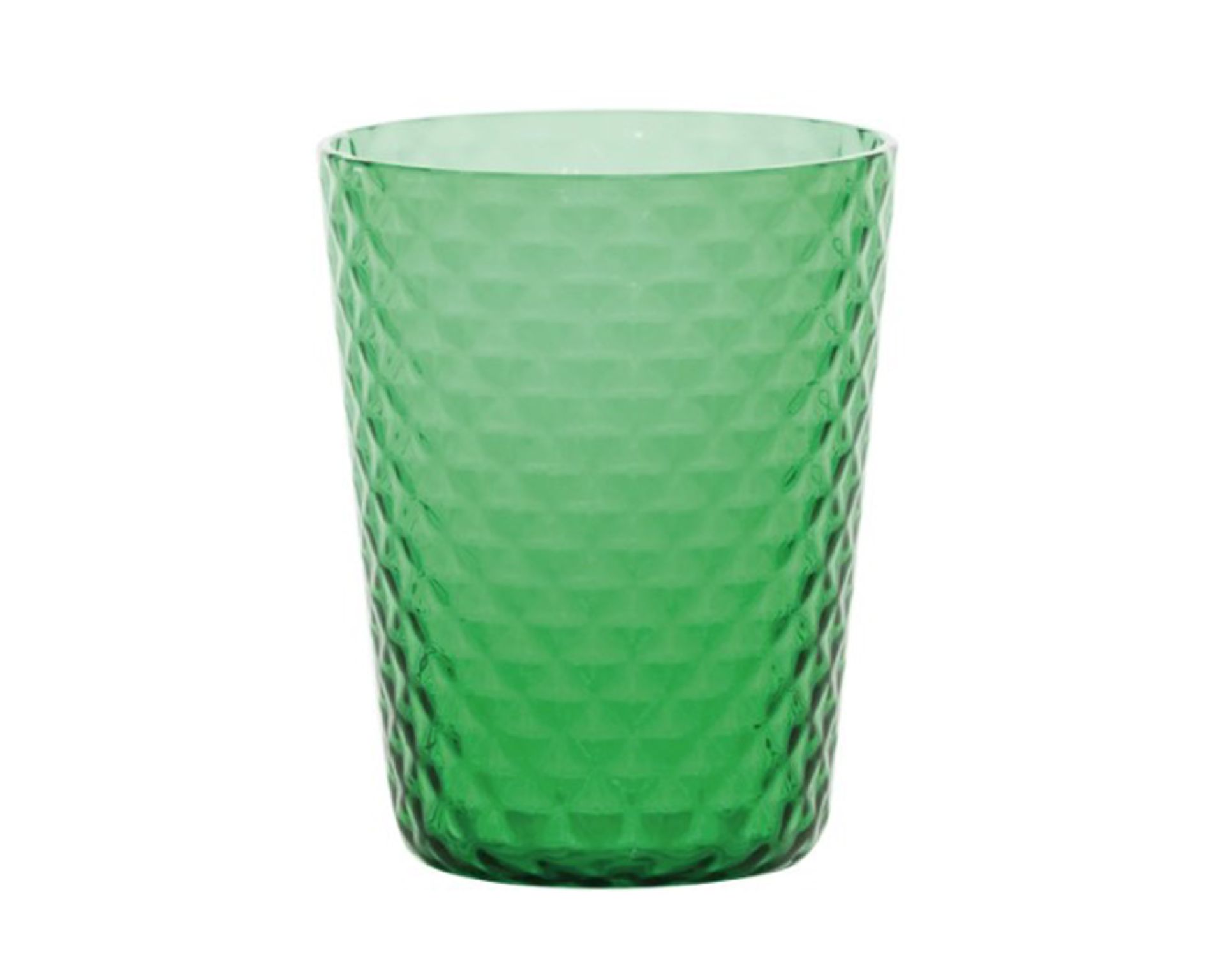 Tumbler Glass Isolano Apple Green Zafferano 189680 978is00113