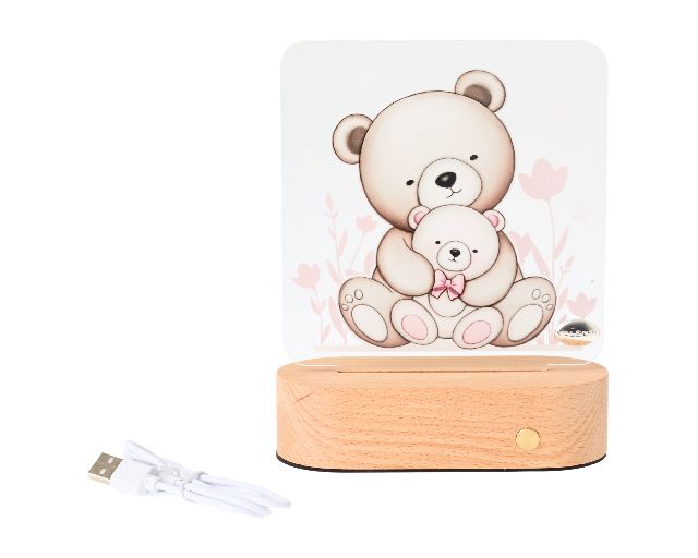 Companion lamp teddy bears