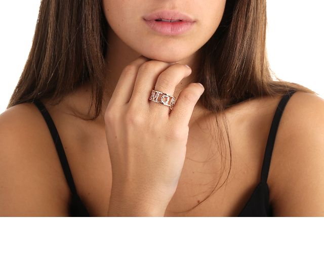 Anello My Name Is Argento Con Zirconi Selezione Zanolli 55933 837anmyg33pv
