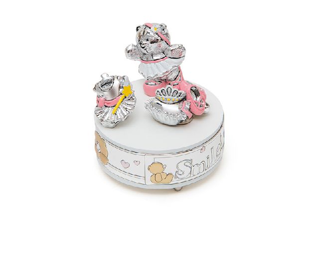 Carillon ballerina forever friends orsetto rosa