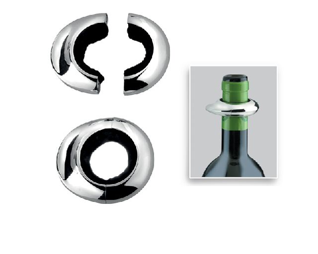 Salvagoccia calamitato silver plated
