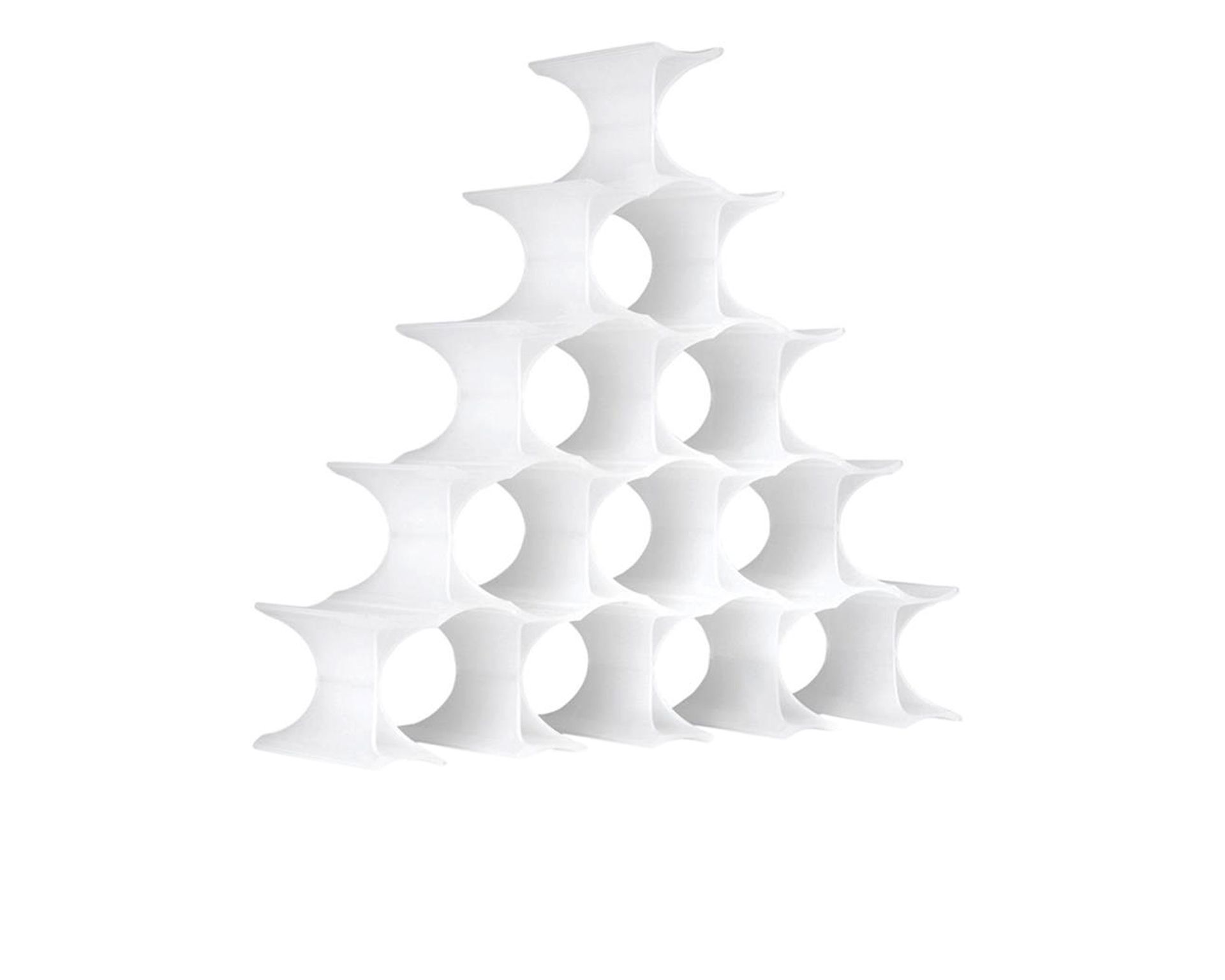 Portabottiglie Infinity Bianco Per 16 Elementi Kartell 144801 906076801z