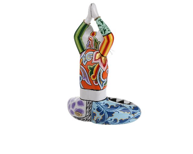 Yoga Cat Swami L Hand Painted Toms Drag 150953 753td4428