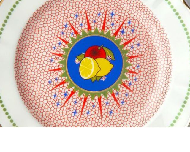 Piatto Frutta Bel Paese Porcellana Bitossi Home 162587 954bel00023