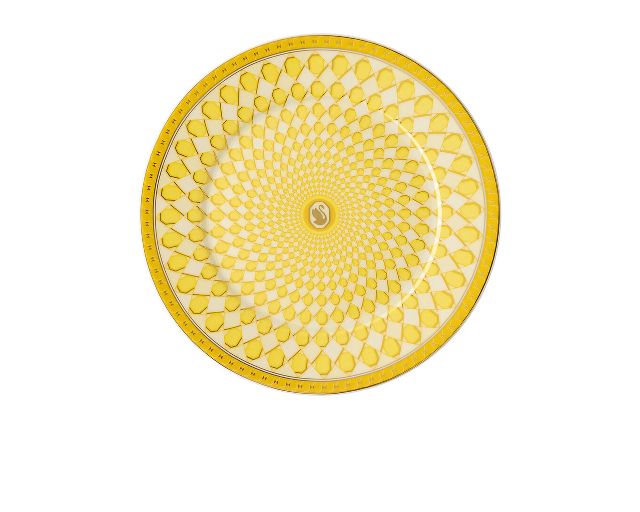Dessert plate signum jonquil porcelain