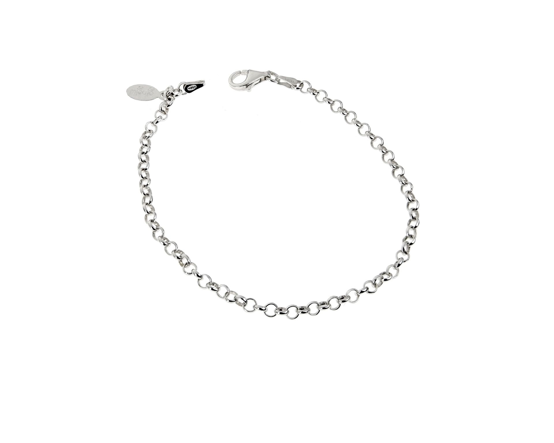Bracciale Argento A Maglia Rolo Selezione Zanolli