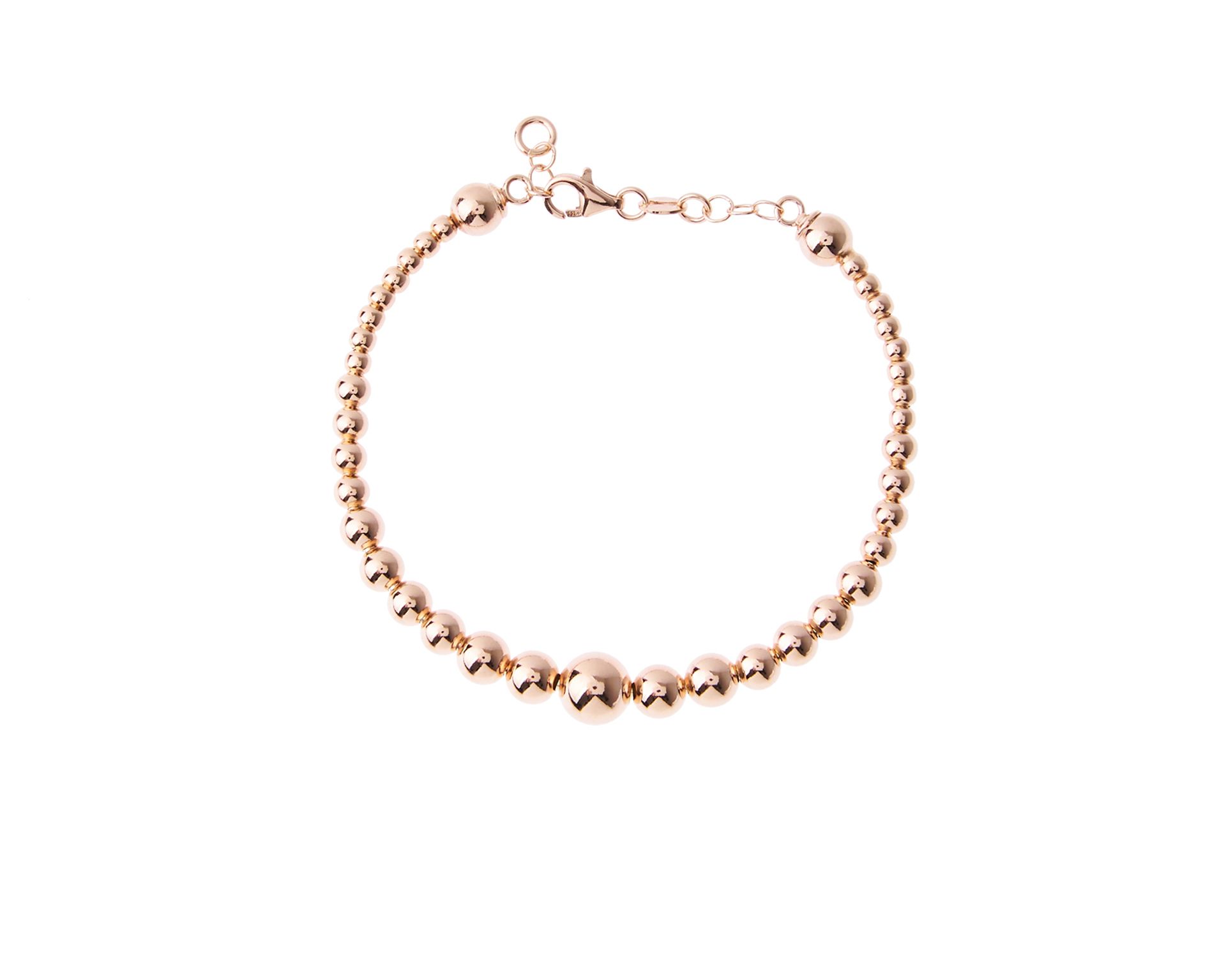 Bracciale Pure Argento Con Palline Degrade Rose Sovrani 169563 814j5608