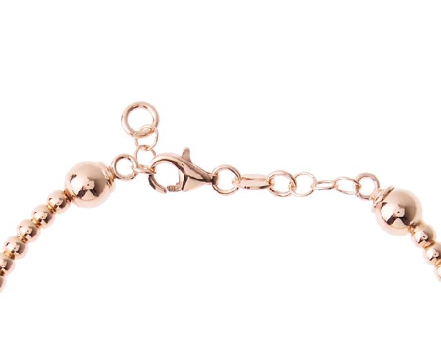 Bracciale Pure Argento Con Palline Degrade Rose Sovrani 169563 814j5608