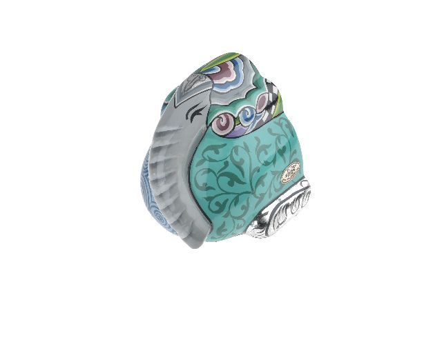 Elephant ganesha m hand painted