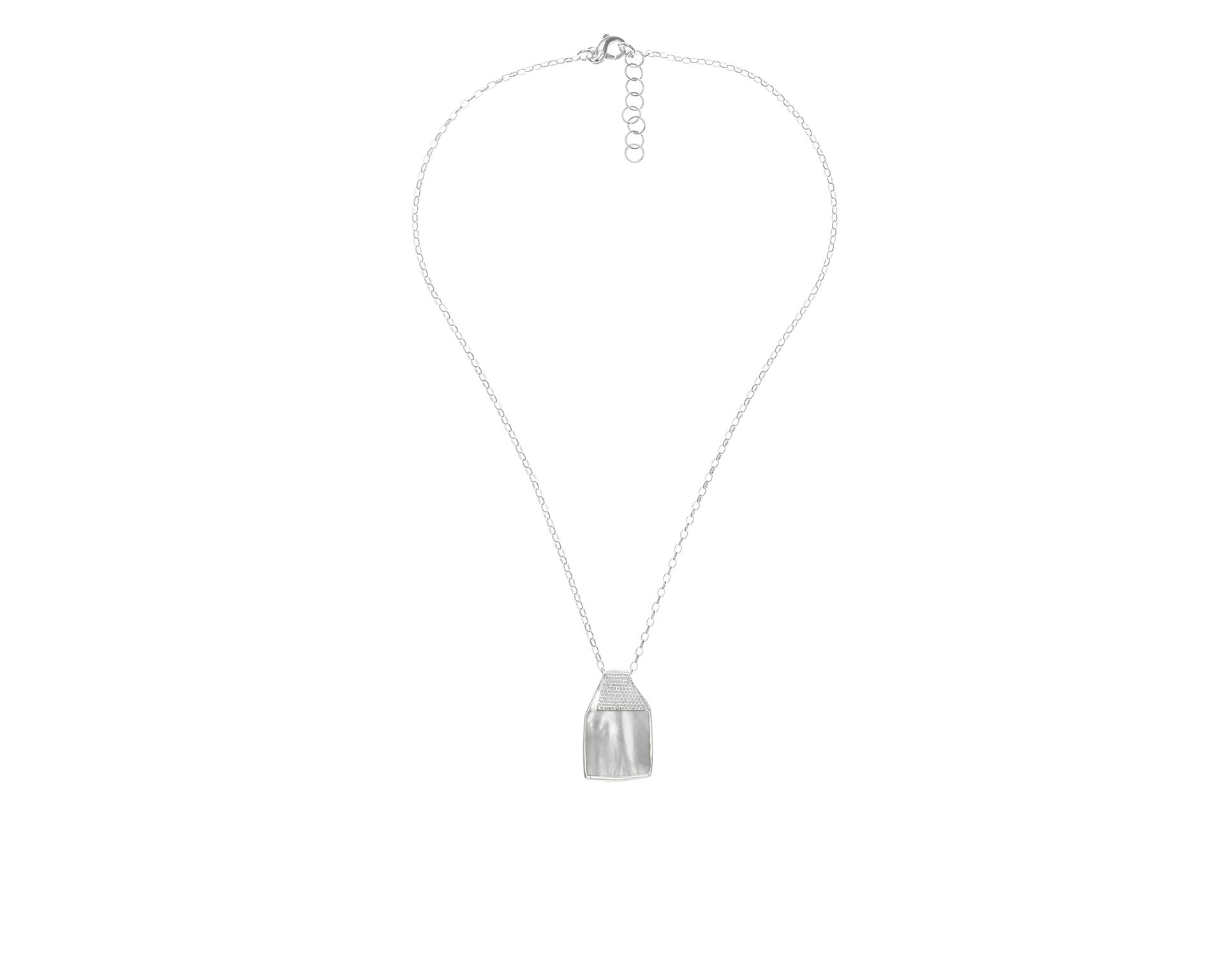 Collana Riflesso Argento E Pendente Madreperla Selezione Zanolli 178299 922mpcn6295