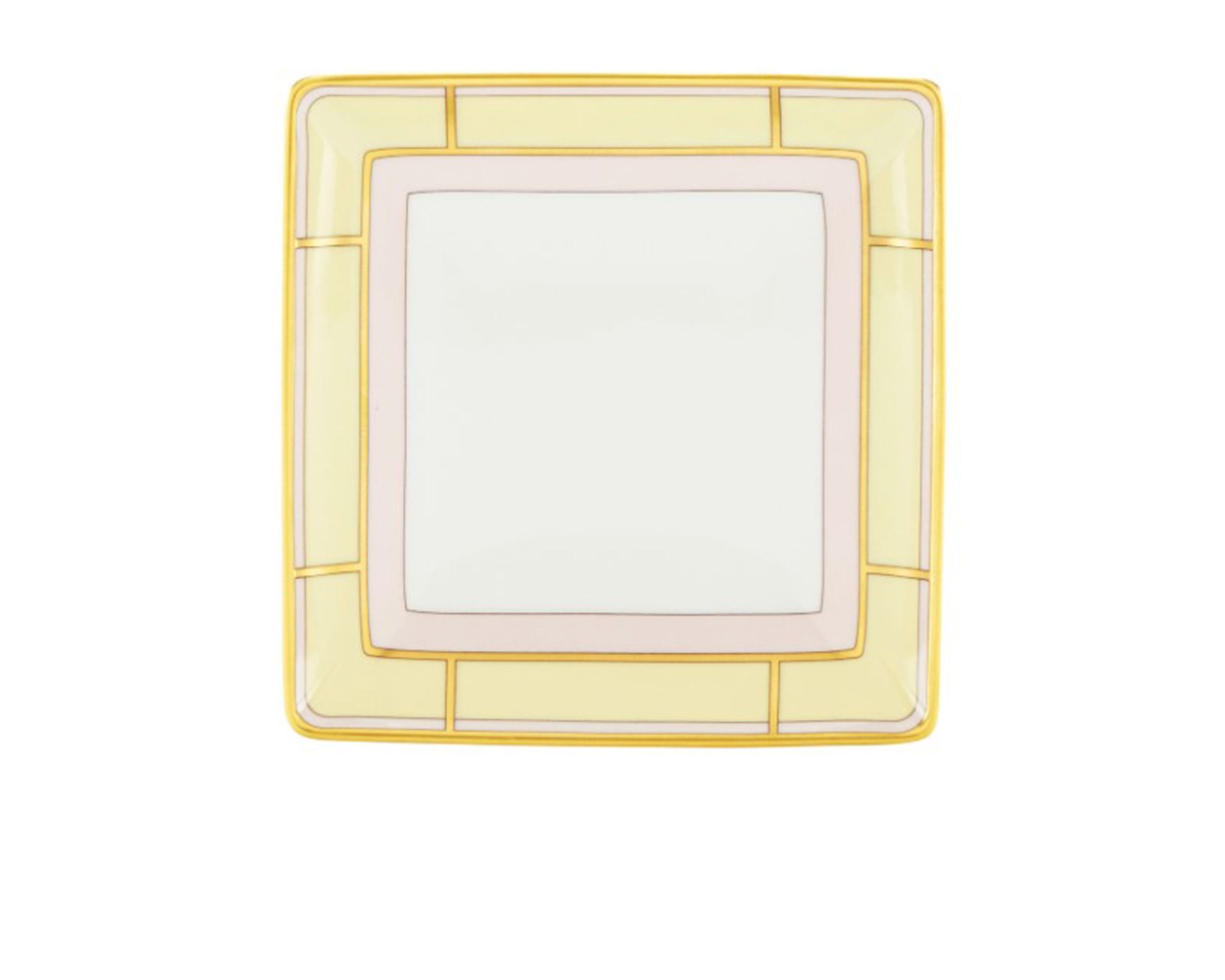 Square Valet Tray Diva Porcelain Yellow Richard Ginori 183619 F17201cp22013xd01