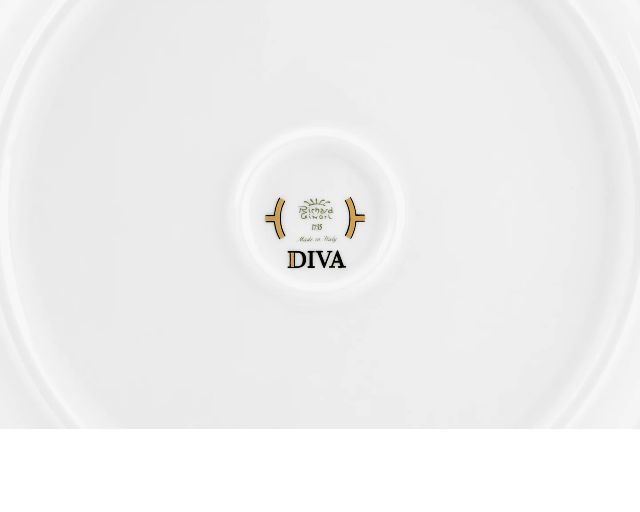 Salad Bowl Diva Porcelain Celeste Richard Ginori 184125 F00800zp0012600d03