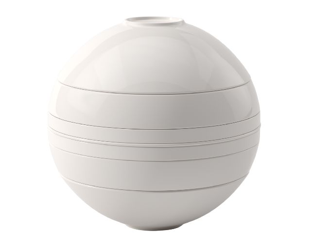 Iconic la boule porcelain white 7 pieces