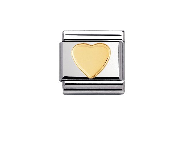 Heart composable steel and gold