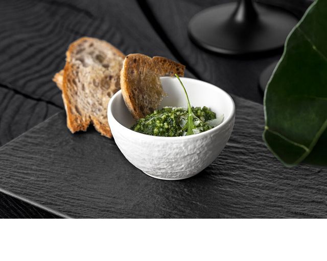 Coppetta Per Salse Manufacture Rock Porcellana Bianco Villeroy E Boch