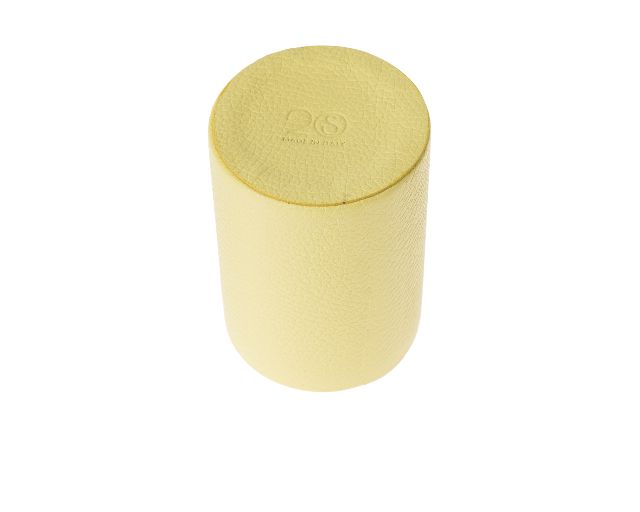 Portapenne Table Pelle Giallo Selezione Zanolli 166653 9382204ylw
