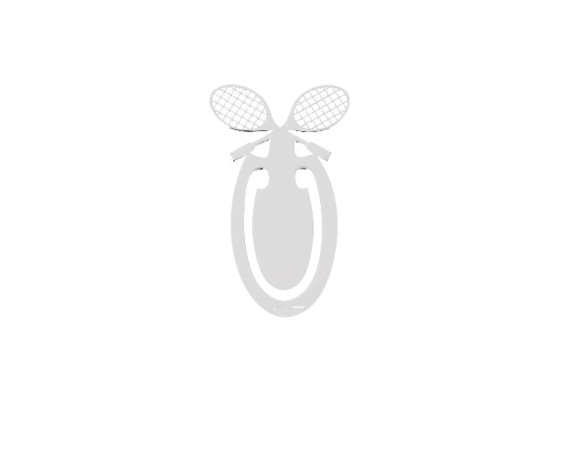 Segnalibro Tennis Argento Selezione Zanolli 167369 964slte