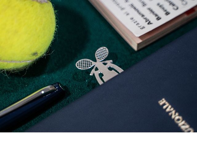 Segnalibro Tennis Argento Selezione Zanolli 167369 964slte