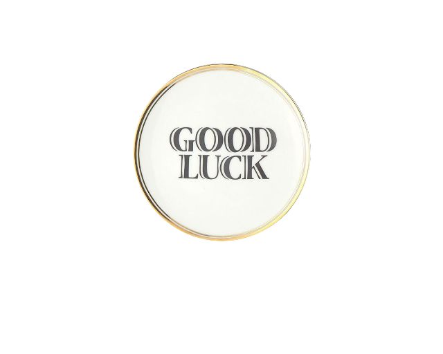 Piattino la tavola scomposta porcellana good luck