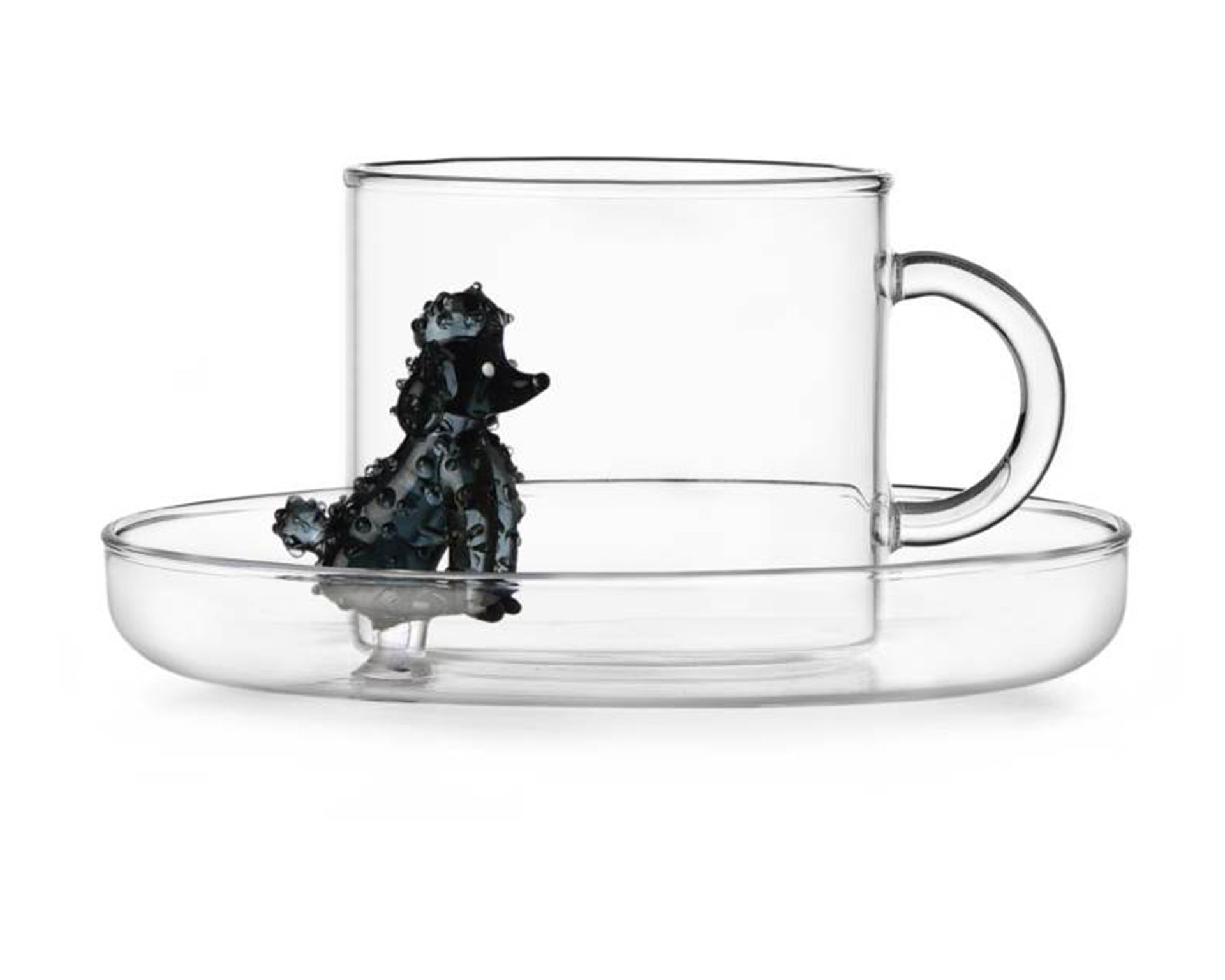Tea Cup With Saucer Dogs Poodle Ichendorf