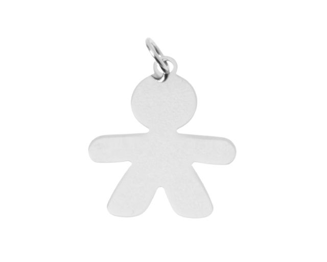 Pendant boy silver