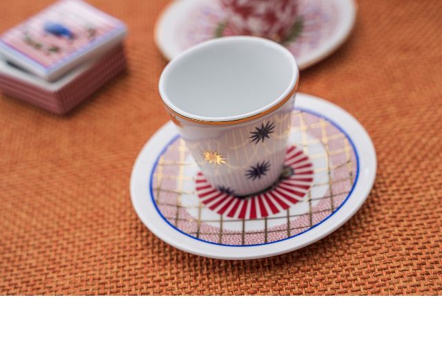 Tazza Caffe Abracadabra Volta Porcellana Bitossi Home 162640 954abr00081