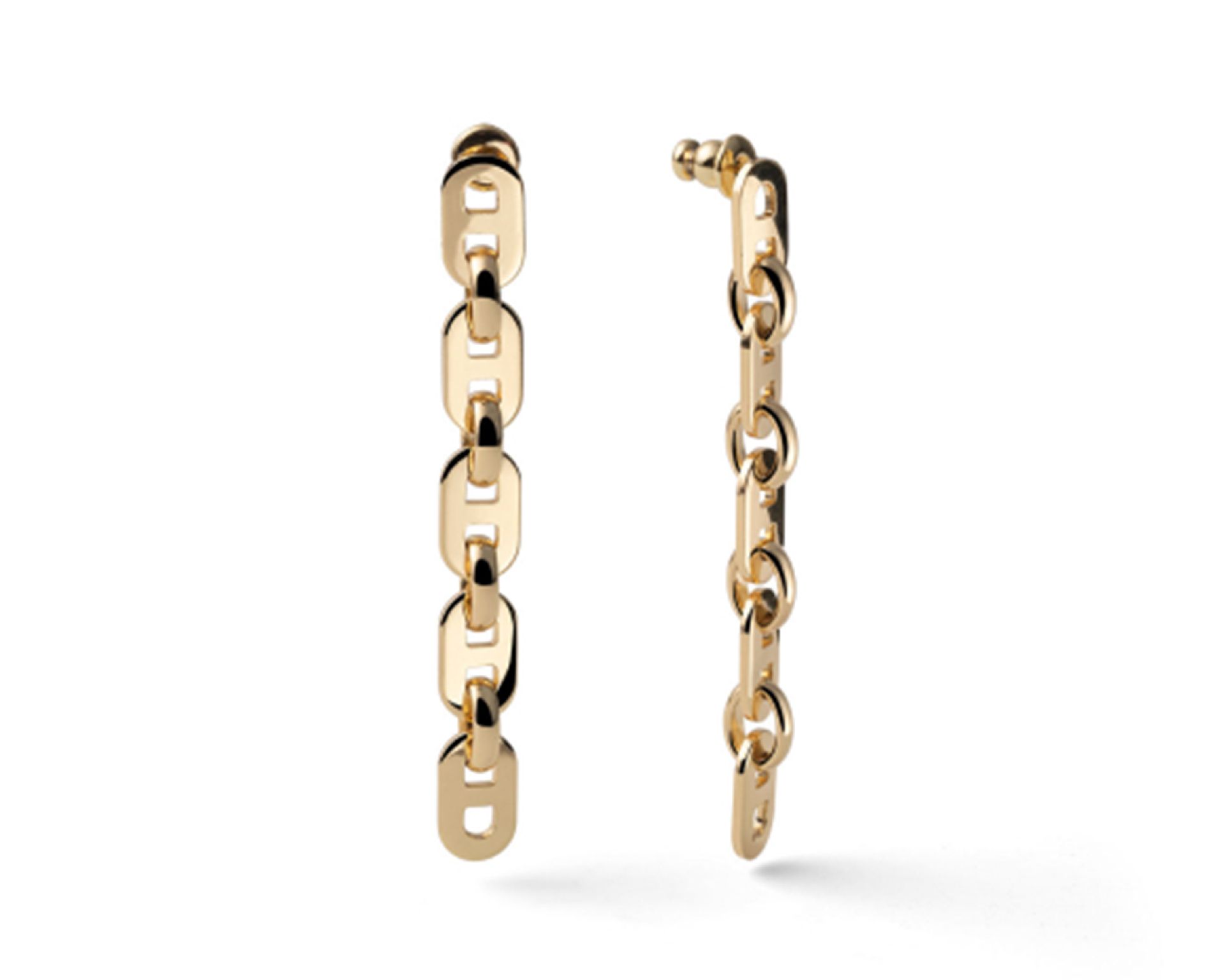 Earrings Dinamica In Gilded Bronze Unoaerre 189788 926272916exo0188