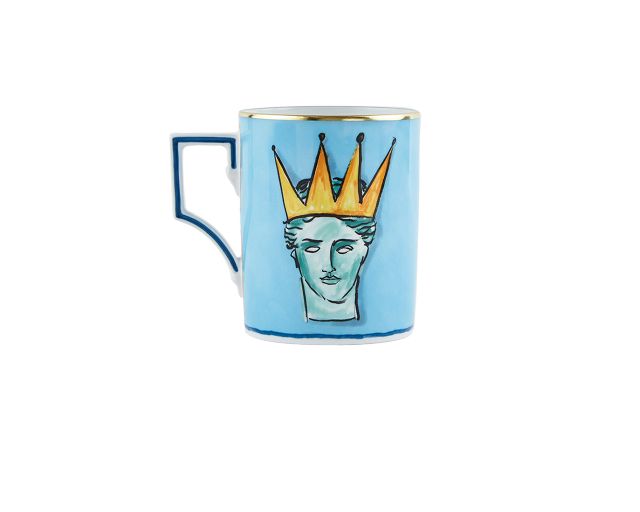 Mug Il Viaggio Di Nettuno Porcellana Blu Mare Richard Ginori 161776 F10100tz7000400b37